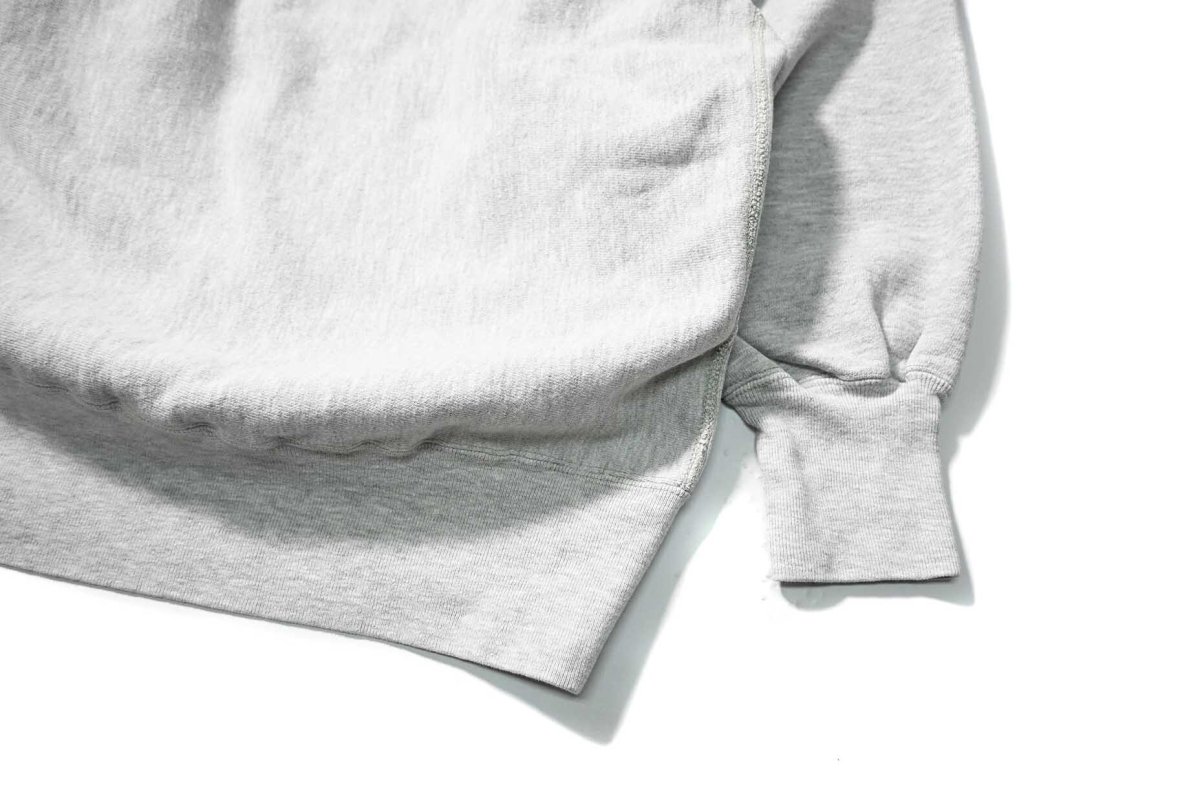 画像3: 90s Used Champion Reverse Weave Sweat Shirt Ash made in USA 目無し (3)