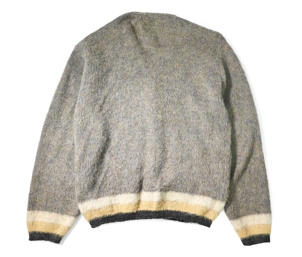 画像2: 60s Used Jantzen Mohair Knit Cardigan made in USA (2)