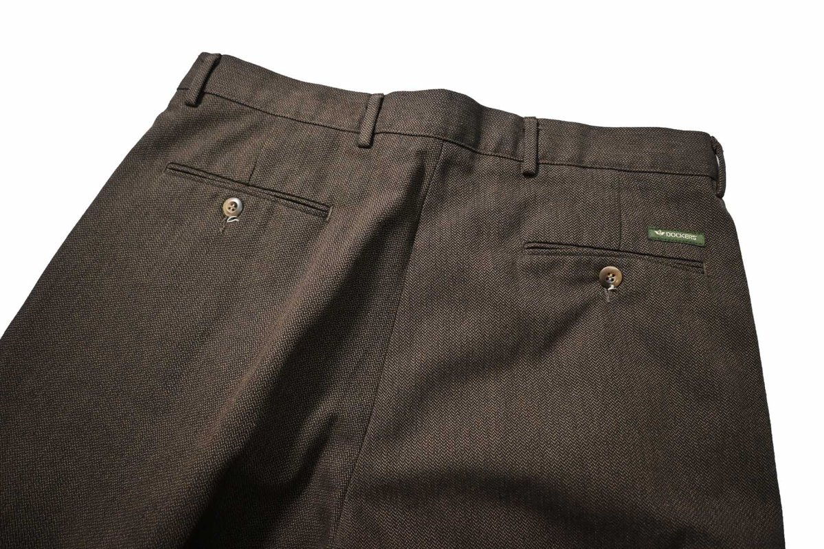 画像4: Used Dockers Pleated Cotton Trouser (4)