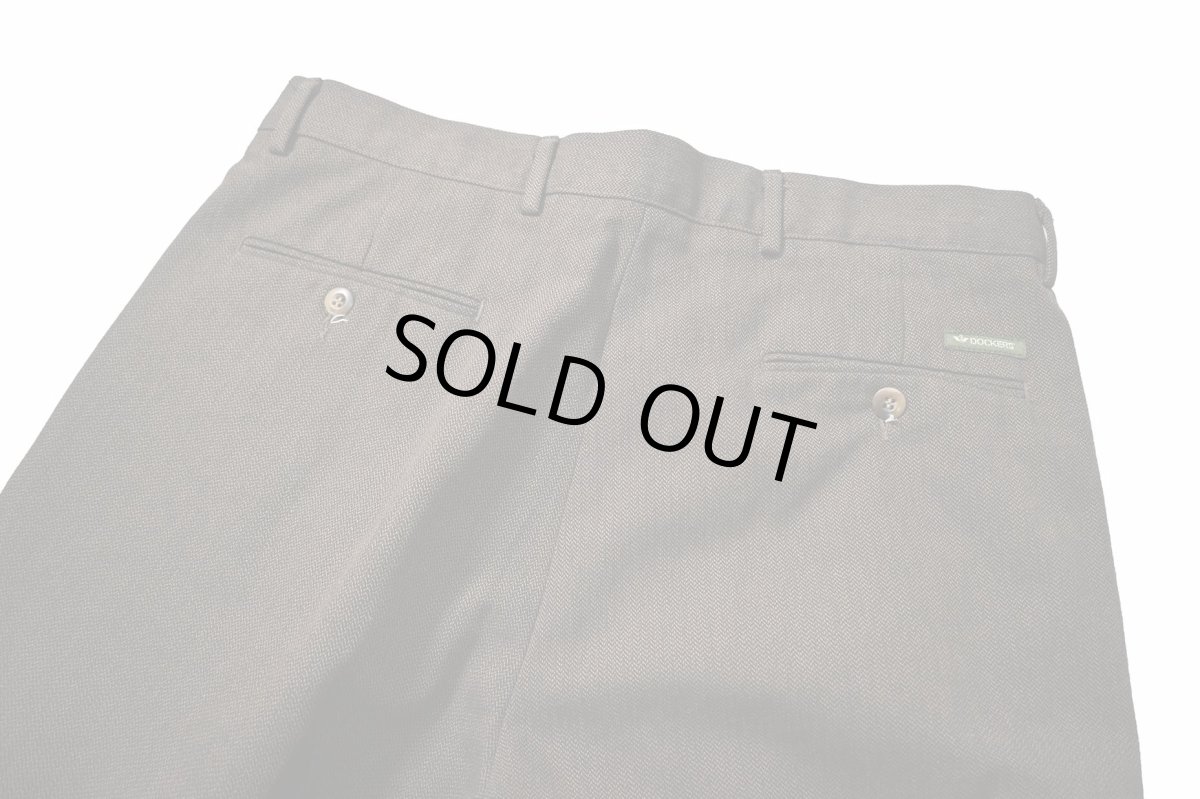 画像4: Used Dockers Pleated Cotton Trouser (4)