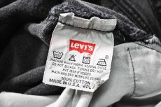 画像7: 96' Used Levi's 501 Denim Pants Black made in USA リーバイス (7)