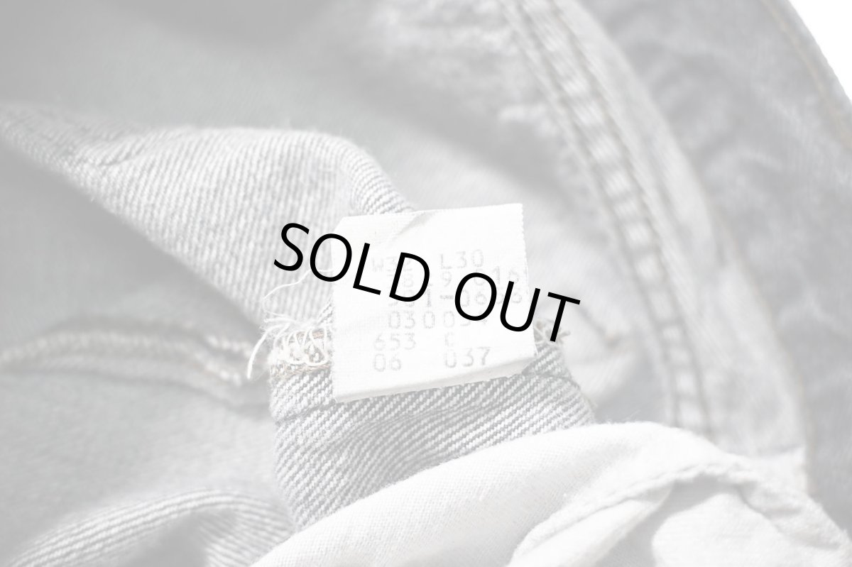 画像7: 87' Used Levi's 501 Denim Pants Black made in USA リーバイス (7)