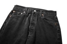 画像2: 99' Used Levi's 501 Denim Pants Black made in USA リーバイス (2)