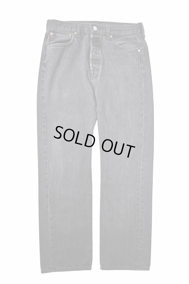 画像1: Used Levi's 501 Denim Pants Black リーバイス (1)