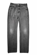 画像1: 96' Used Levi's 501 Denim Pants Black made in USA リーバイス (1)