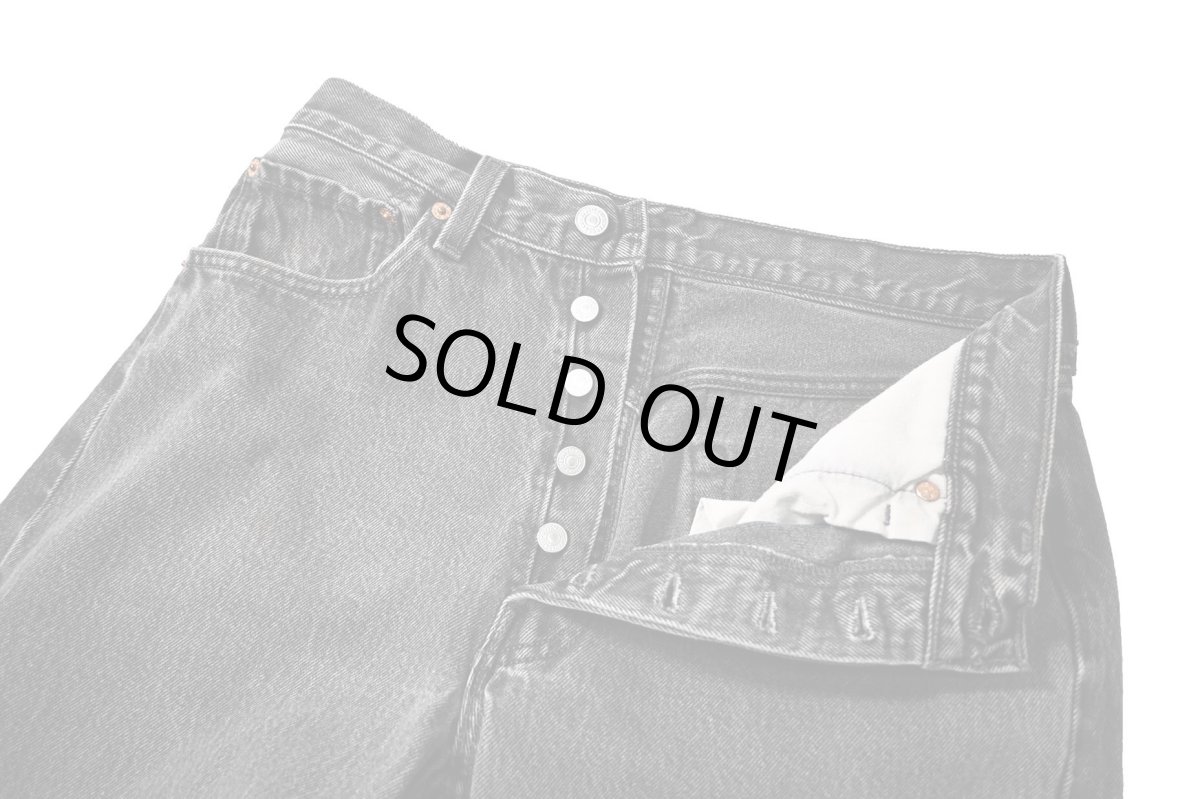 画像6: 96' Used Levi's 501 Denim Pants Black made in USA リーバイス (6)