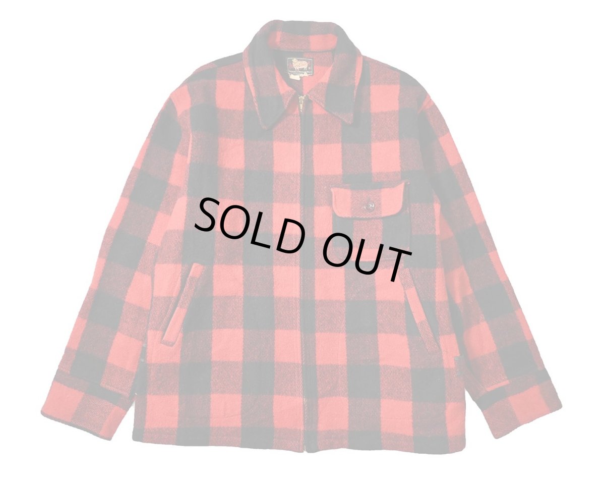 画像1: 50s Used Woolrich Wool Jacket (1)