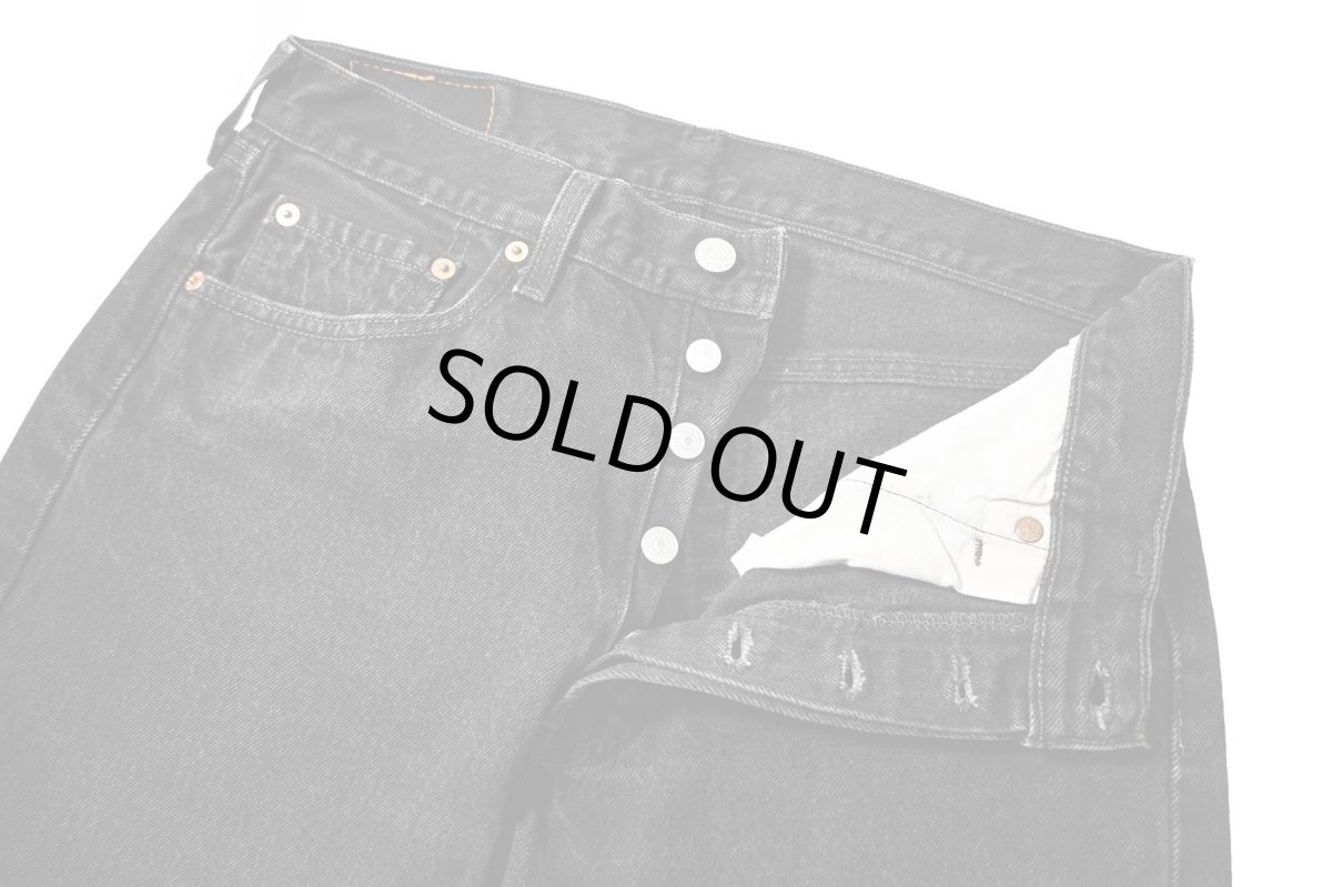 画像6: 96' Used Levi's 501 Denim Pants Black made in USA リーバイス (6)