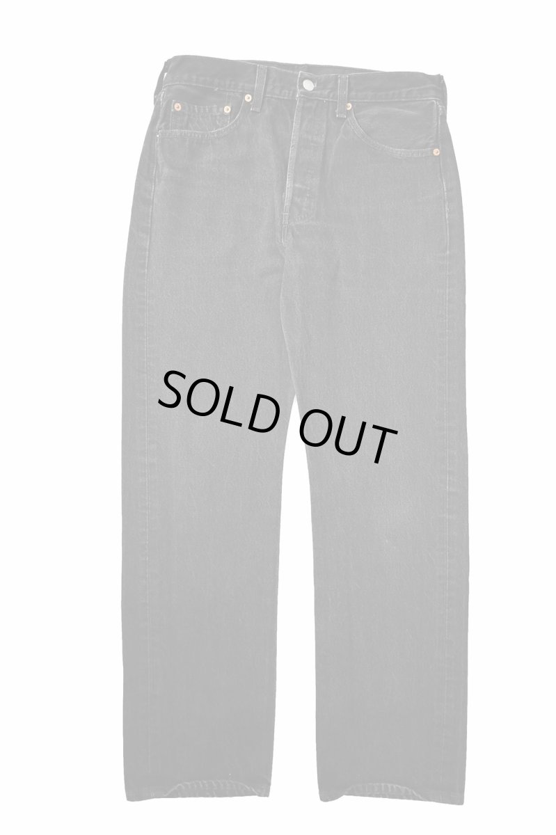 画像1: 96' Used Levi's 501 Denim Pants Black made in USA リーバイス (1)