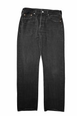 画像1: 96' Used Levi's 501 Denim Pants Black made in USA リーバイス (1)
