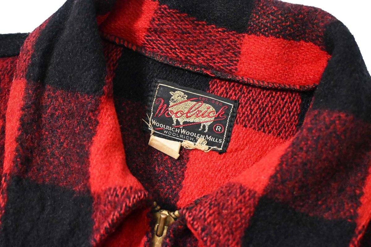 画像4: 50s Used Woolrich Wool Jacket (4)