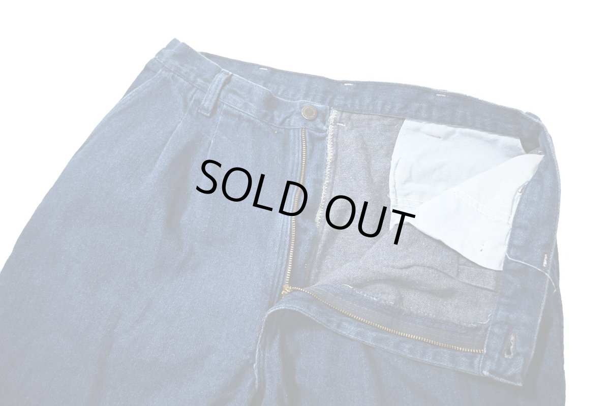 画像5: Used Wrangler Pleated Denim Trouser made in USA (5)