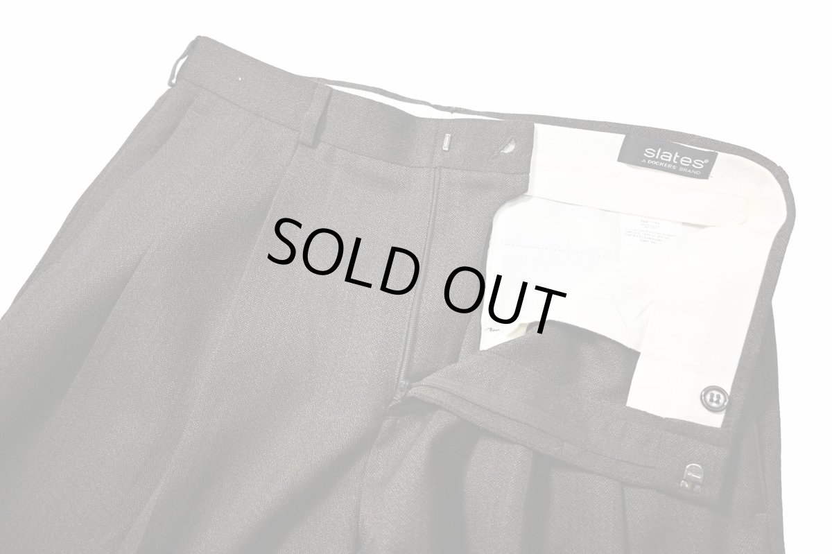 画像5: Used Levi's Slate Pleated Slacks (5)