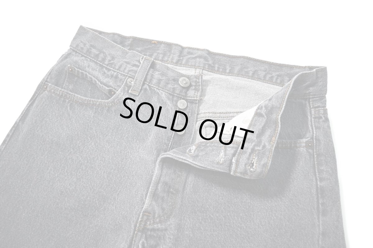 画像6: 87' Used Levi's 501 Denim Pants Black made in USA リーバイス (6)