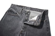 画像6: 87' Used Levi's 501 Denim Pants Black made in USA リーバイス (6)