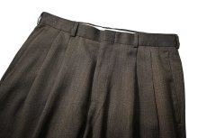 画像2: Used Levi's Slate Pleated Slacks (2)