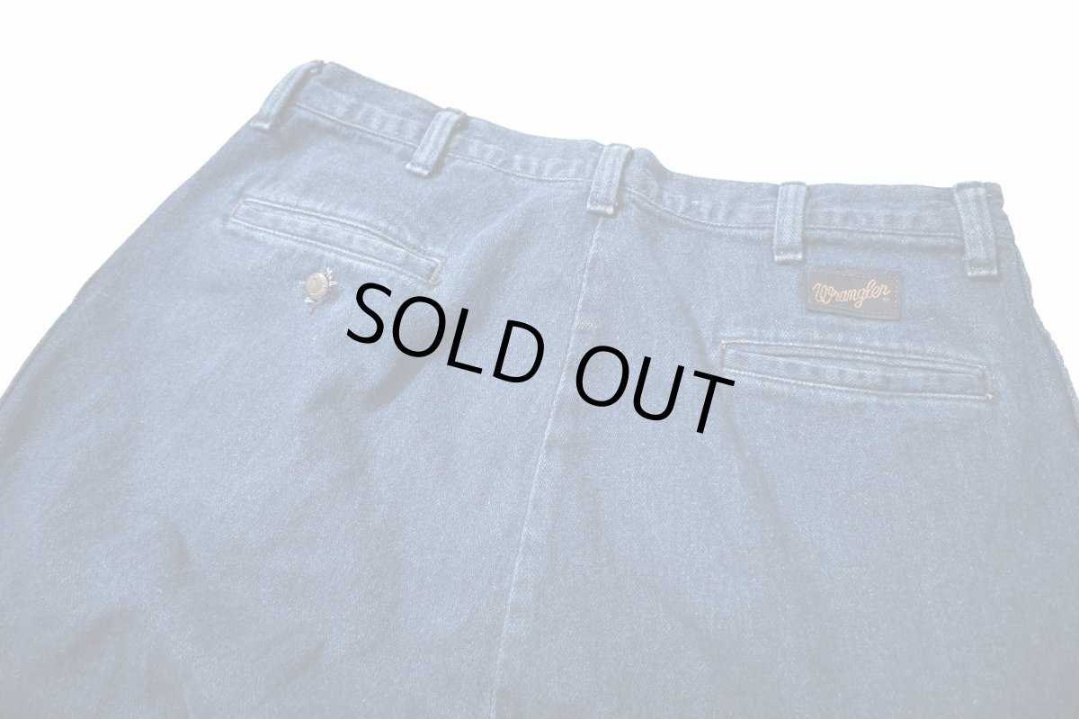 画像4: Used Wrangler Pleated Denim Trouser made in USA (4)