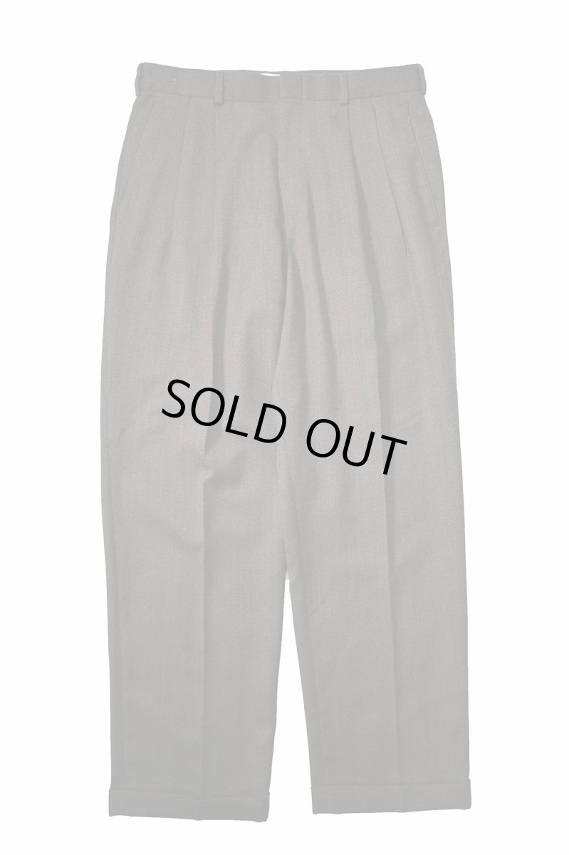 画像1: Used Levi's Slate Pleated Slacks (1)