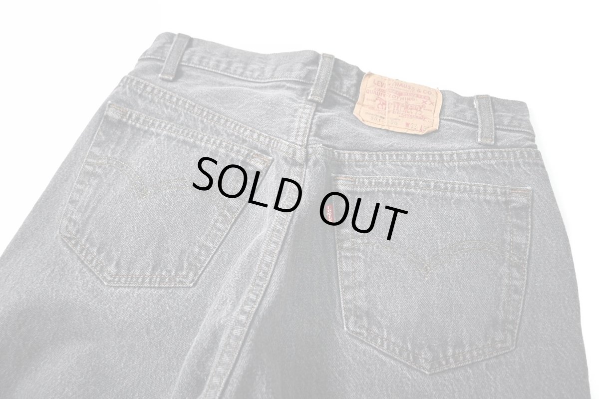 画像4: 87' Used Levi's 501 Denim Pants Black made in USA リーバイス (4)