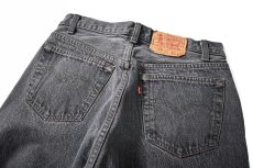 画像4: 87' Used Levi's 501 Denim Pants Black made in USA リーバイス (4)