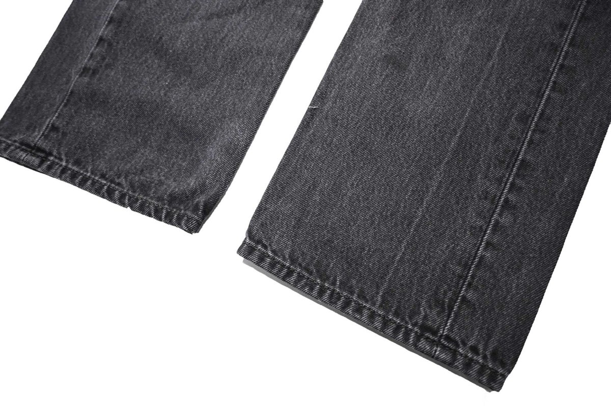 画像3: Used Levi's 501 Denim Pants Black リーバイス (3)