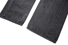画像3: Used Levi's 501 Denim Pants Black リーバイス (3)