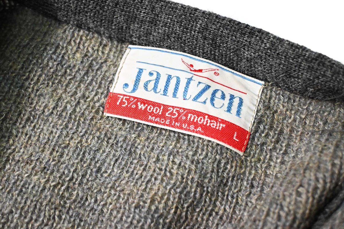 画像6: 60s Used Jantzen Mohair Knit Cardigan made in USA (6)