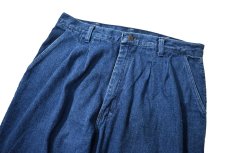 画像2: Used Wrangler Pleated Denim Trouser made in USA (2)