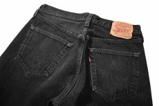 画像4: 96' Used Levi's 501 Denim Pants Black made in USA リーバイス (4)