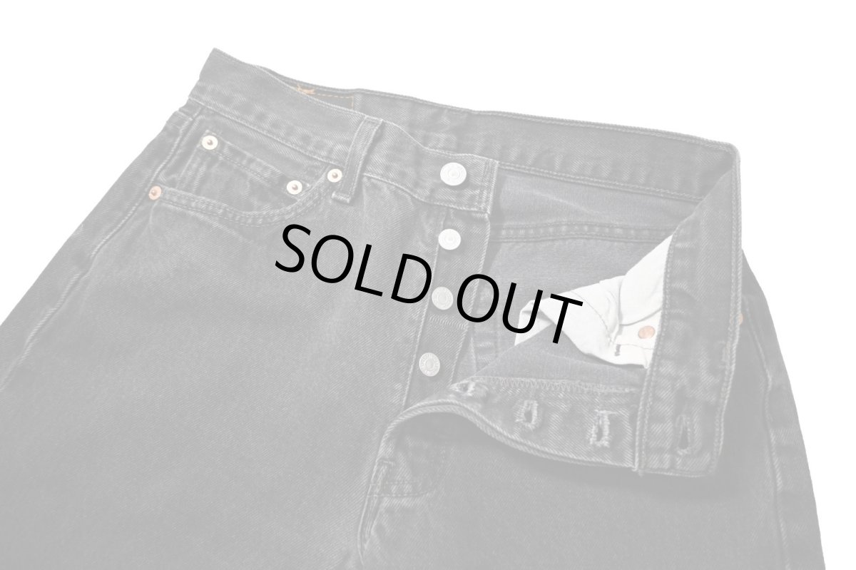 画像6: 99' Used Levi's 501 Denim Pants Black made in USA リーバイス (6)