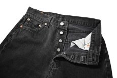 画像6: 99' Used Levi's 501 Denim Pants Black made in USA リーバイス (6)