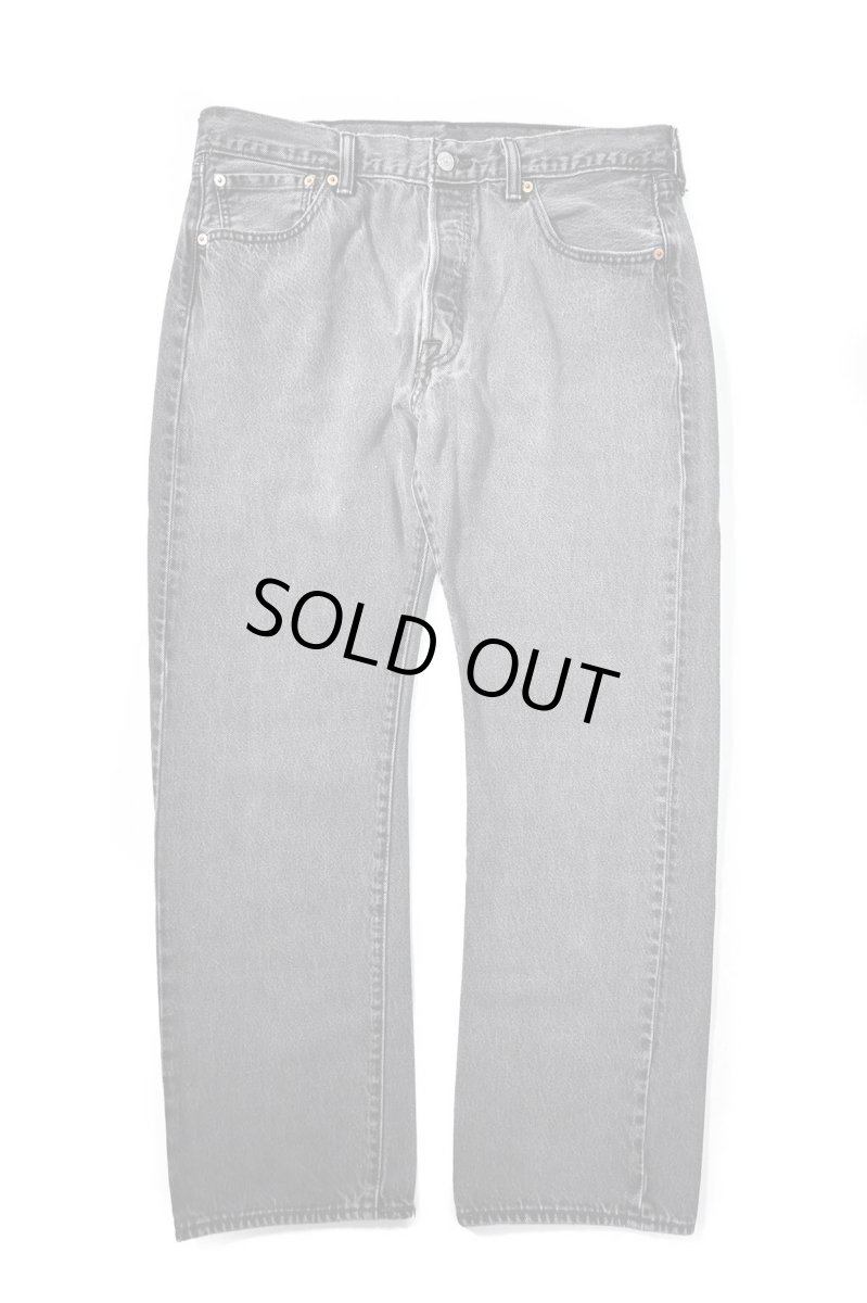 画像1: Used Levi's 501 Denim Pants Black リーバイス (1)