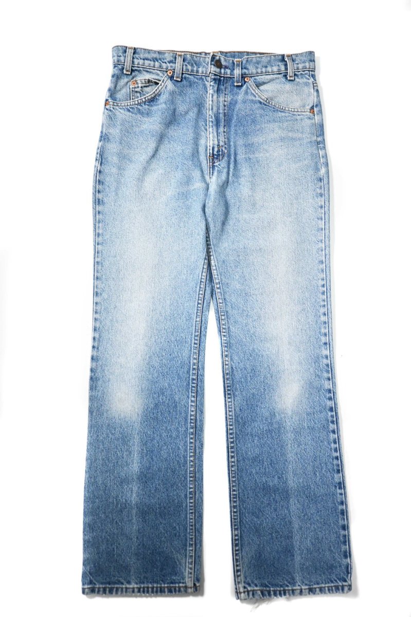 画像1: 90' Used Levi's 517 Denim Pants made in USA リーバイス (1)