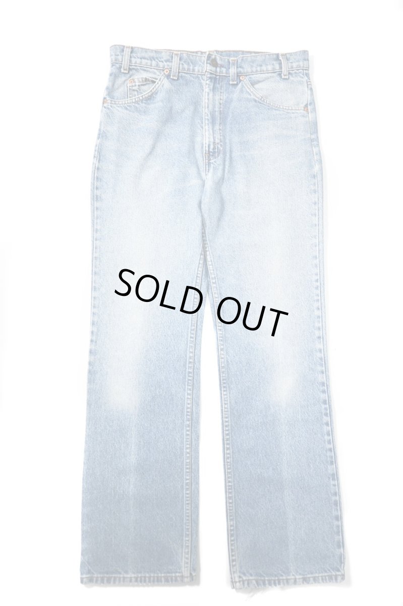 画像1: 90' Used Levi's 517 Denim Pants made in USA リーバイス (1)