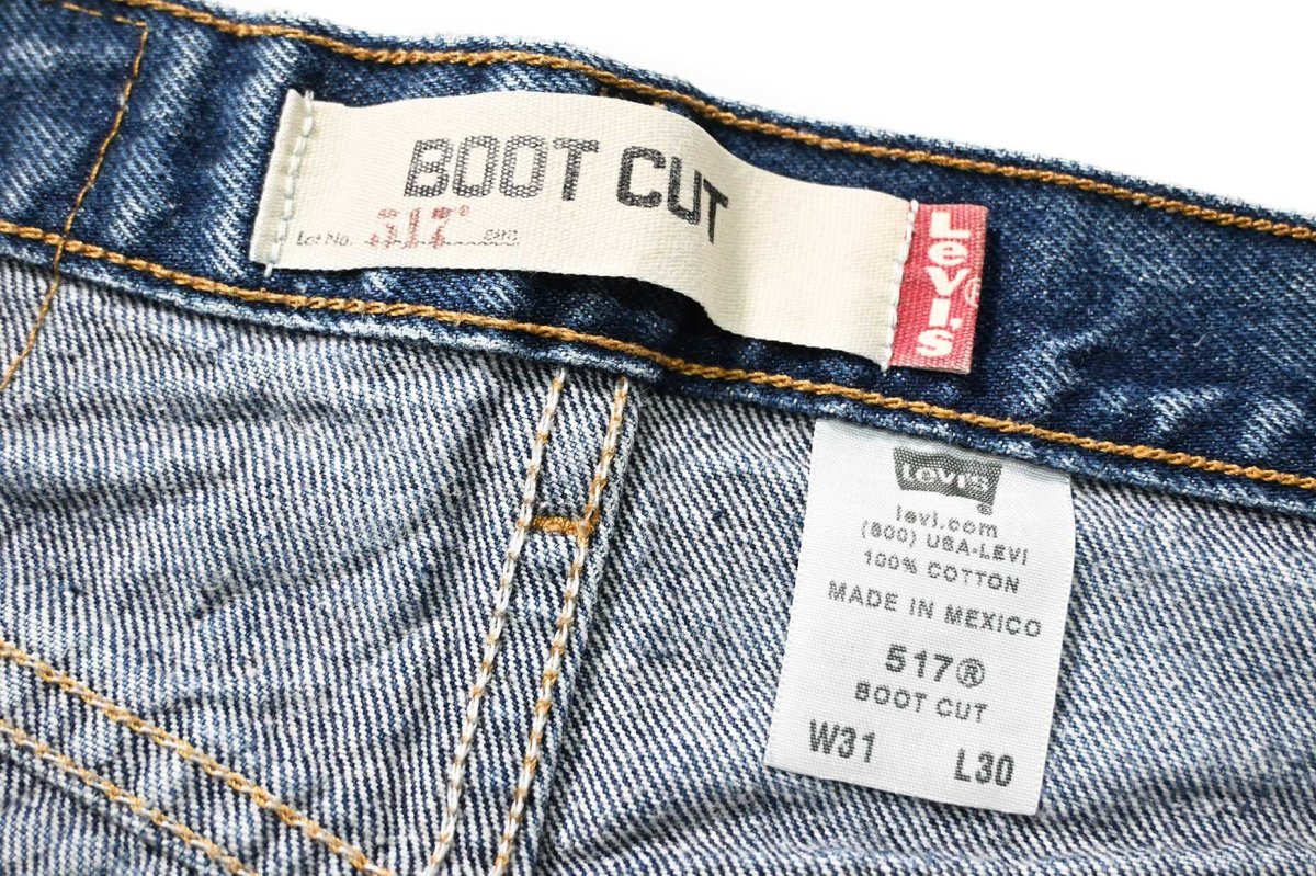 画像7: 00s Used Levi's 517 Denim Pants リーバイス (7)