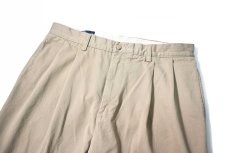 画像2: Used Polo Ralph Lauren Pleated Chino Trouser Khaki "Hammond Pant" ラルフローレン (2)