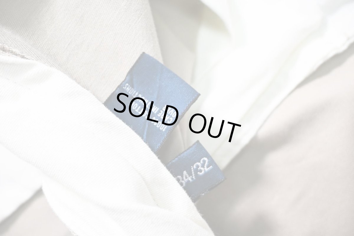 画像7: Used Polo Ralph Lauren Pleated Chino Trouser Khaki "Hammond Pant" ラルフローレン (7)