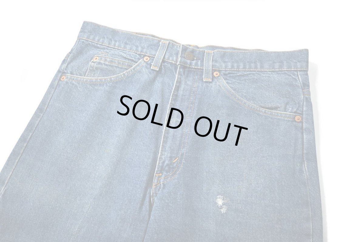 画像2: 80s Used Levi's 517 Denim Pants made in USA リーバイス (2)