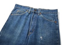 画像2: 80s Used Levi's 517 Denim Pants made in USA リーバイス (2)