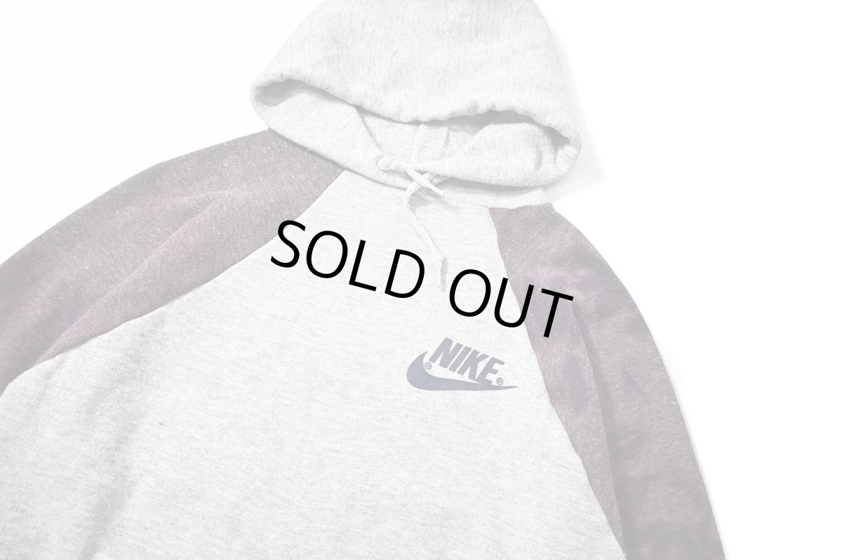 画像2: Used Nike Raglan Sleeve Print Sweat Hoodie (2)