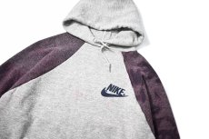 画像2: Used Nike Raglan Sleeve Print Sweat Hoodie (2)
