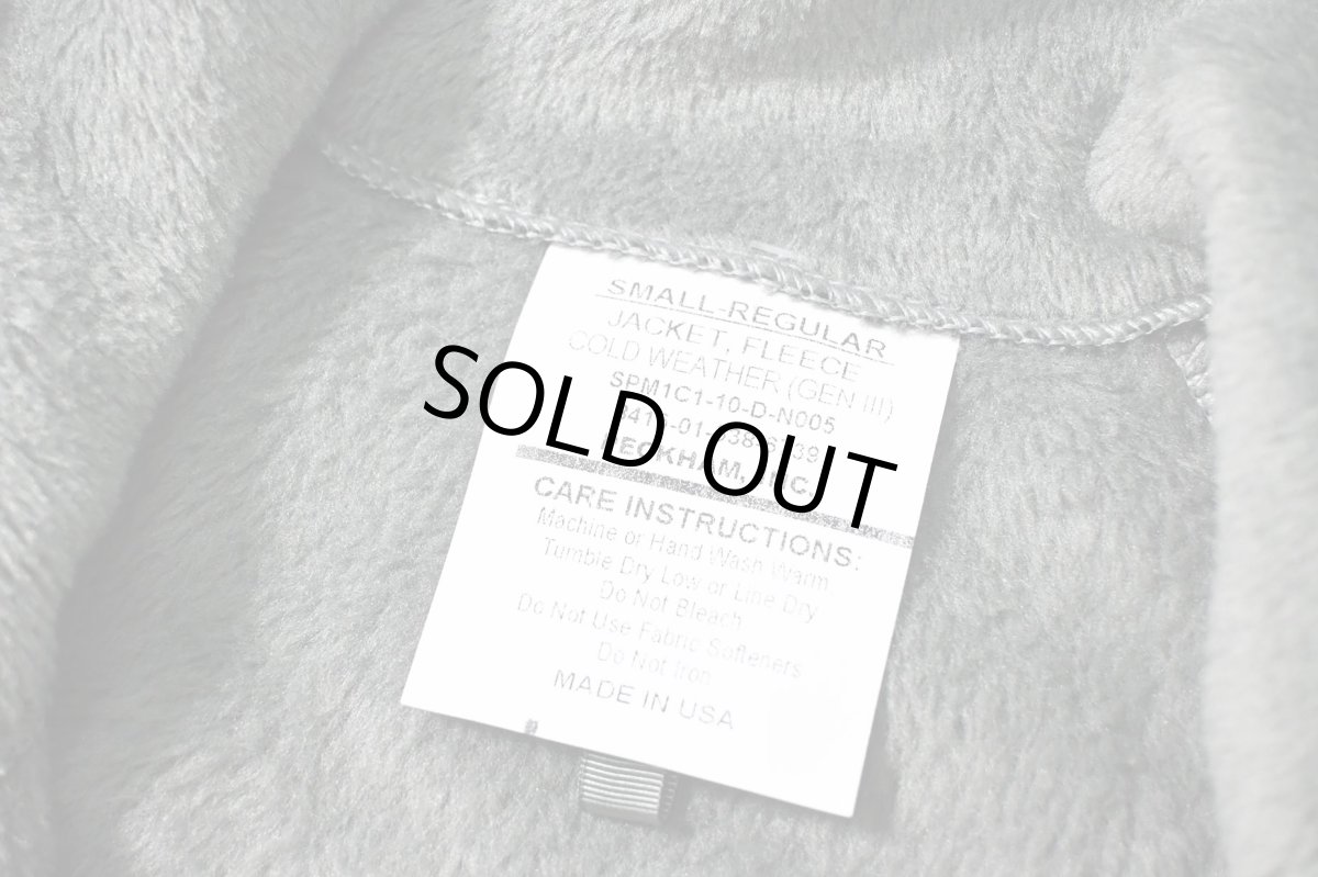 画像4: Deadstock ECWCS Gen3 Fleece Jacket Foliage Green (4)