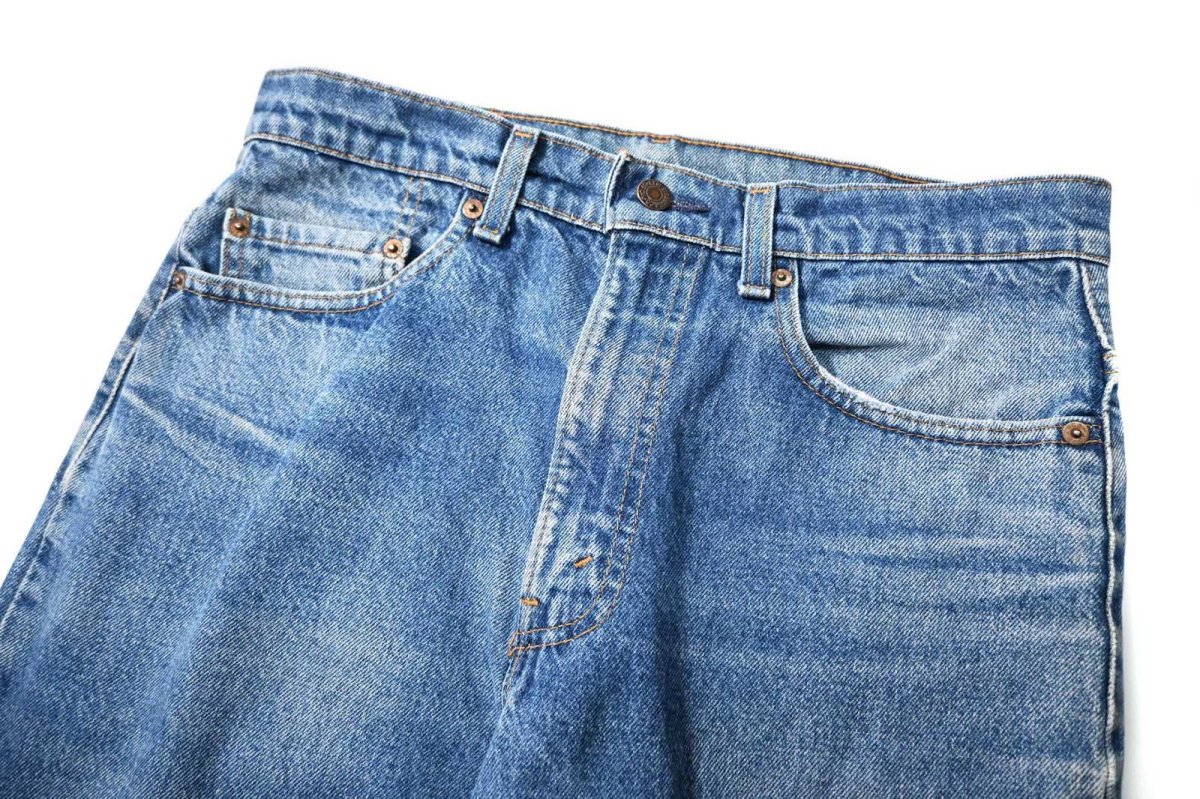 画像2: 80s Used Levi's 517 Denim Pants made in USA リーバイス (2)