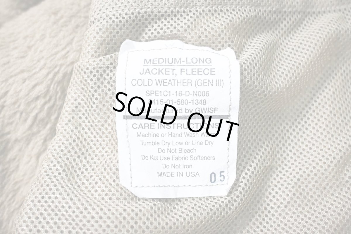 画像5: Used ECWCS Gen3 Fleece Jacket Coyote (5)