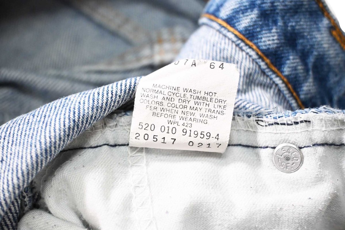 画像7: 90' Used Levi's 517 Denim Pants made in USA リーバイス (7)