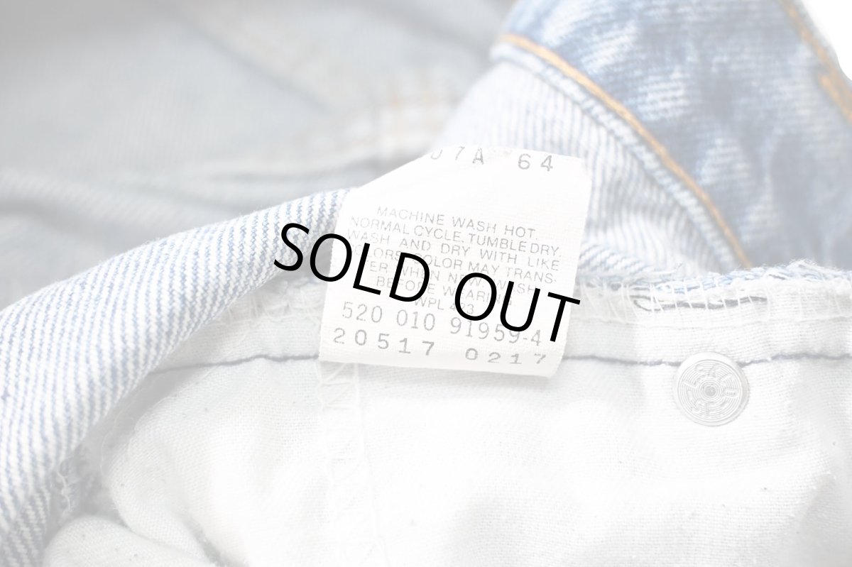 画像7: 90' Used Levi's 517 Denim Pants made in USA リーバイス (7)