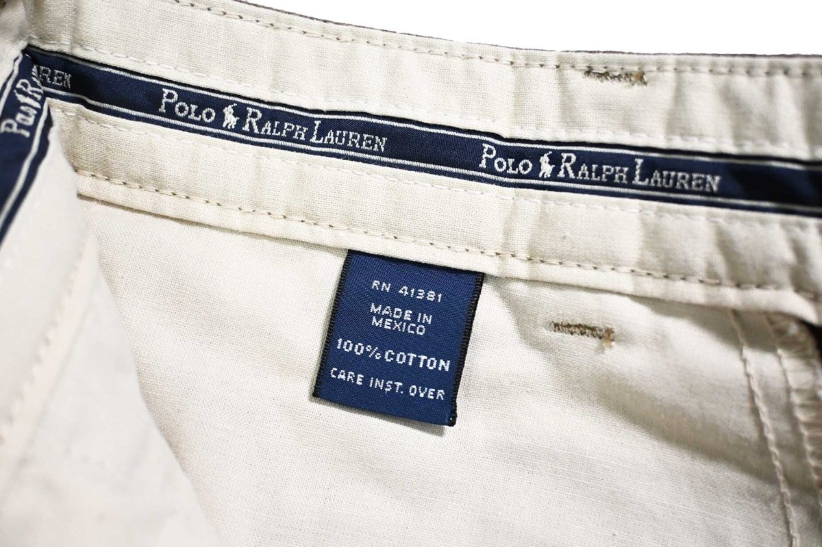 画像7: Used Polo Ralph Lauren Pleated Chino Trouser Brown "Andrew Pant" ラルフローレン (7)