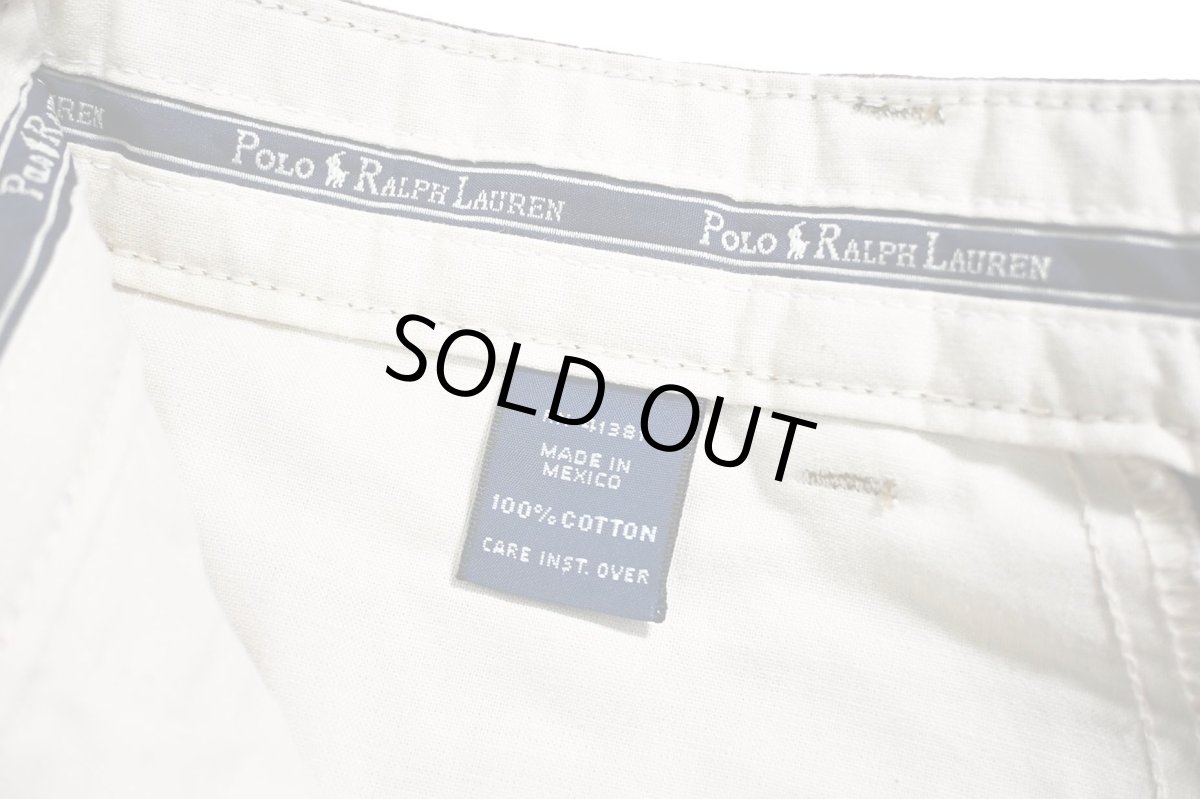 画像7: Used Polo Ralph Lauren Pleated Chino Trouser Brown "Andrew Pant" ラルフローレン (7)