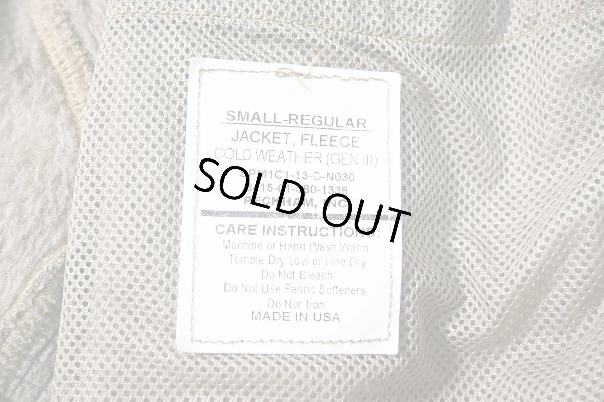 画像5: Used ECWCS Gen3 Fleece Jacket Coyote (5)