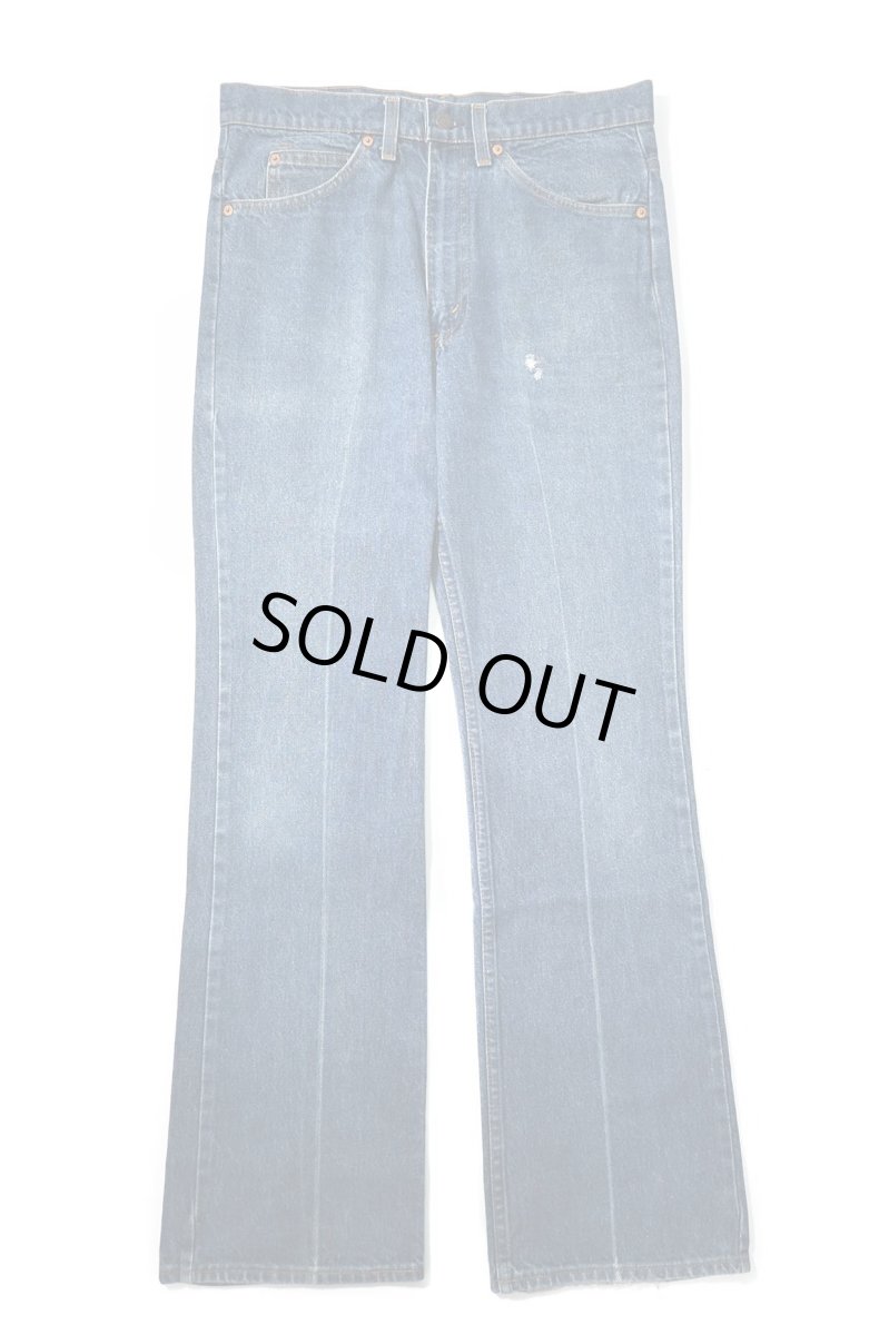 画像1: 80s Used Levi's 517 Denim Pants made in USA リーバイス (1)